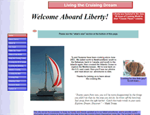 Tablet Screenshot of libertysails.com